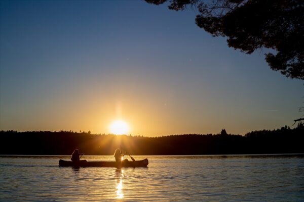 Canoë - coucher de Soleil – Image 6